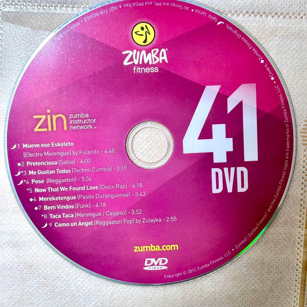 ⭐️超希少⭐️ZUMBAズンバzin38〜43 DVDセット