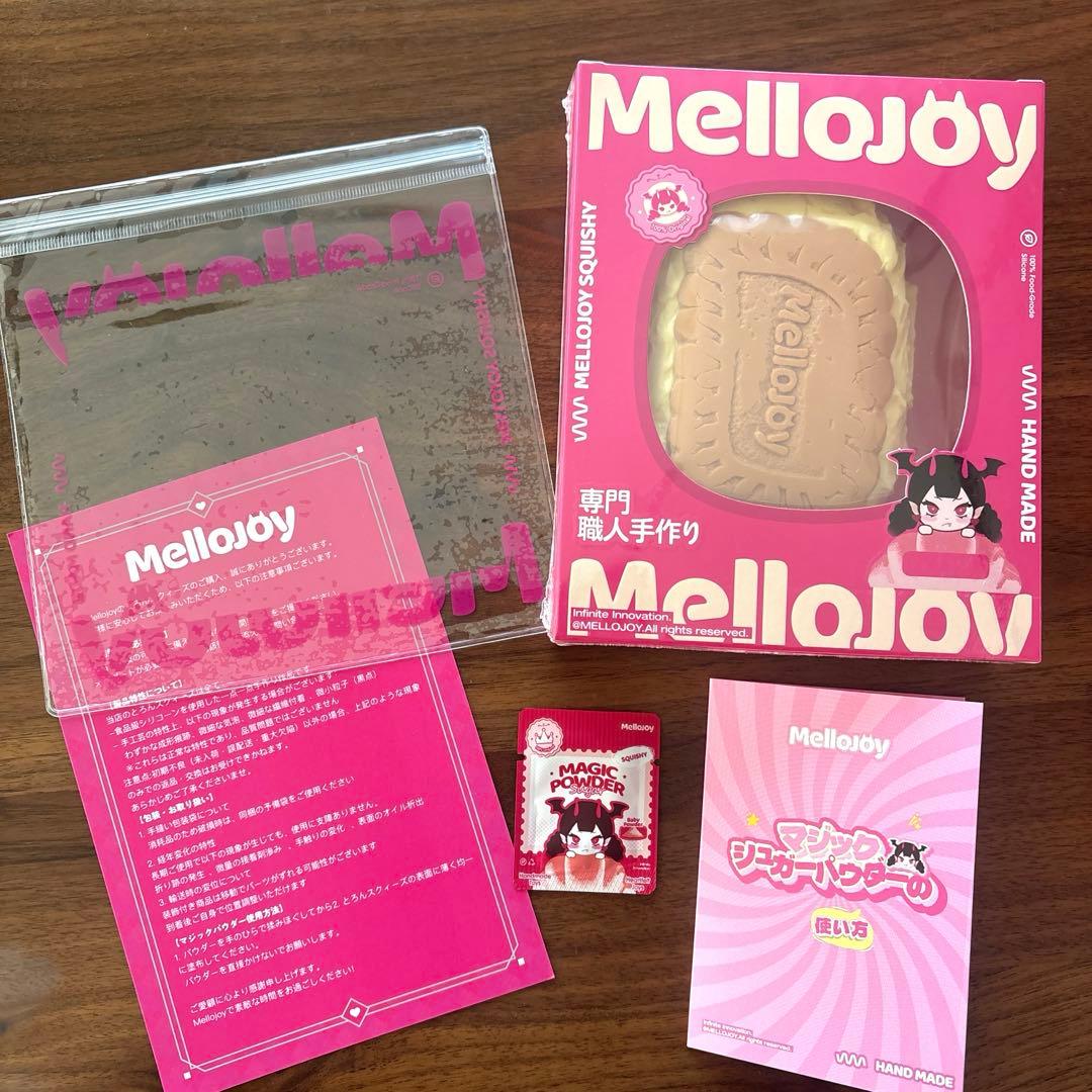 未開封 メロジョイ キャラメルクリームクッキー ❤️mellojoy スクイーズ