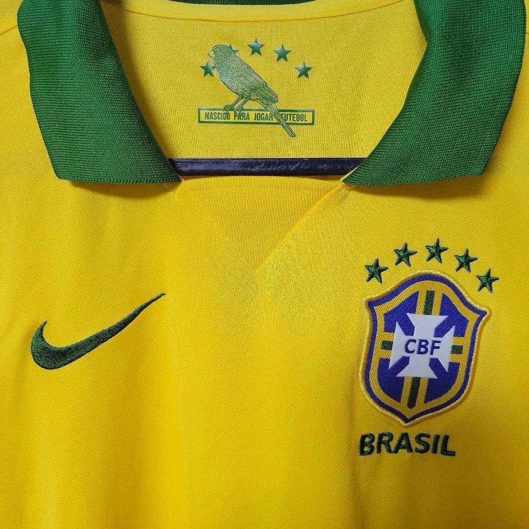【コンフェデ全勝優勝モデル・襟付き 】ブラジル代表 ２０１３（H）NIKE