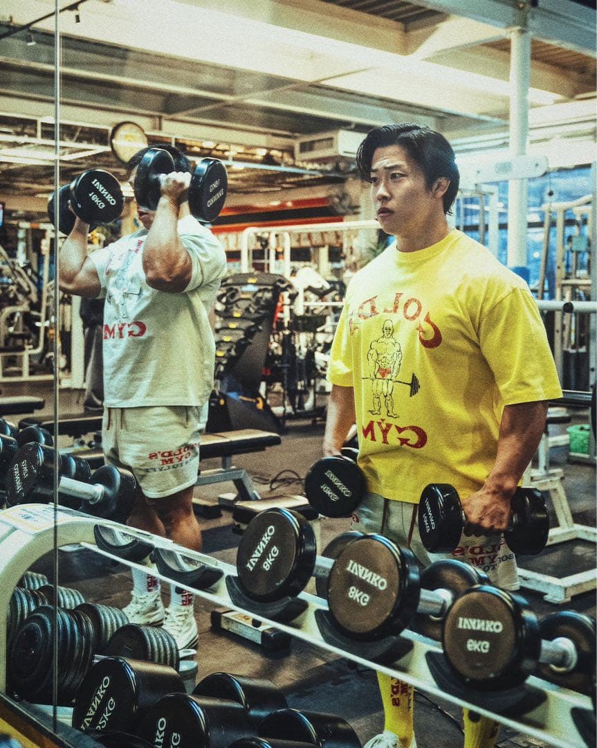激レア　Lyft GOLD'S GYM Tシャツ ゴールドジム　Lサイズ