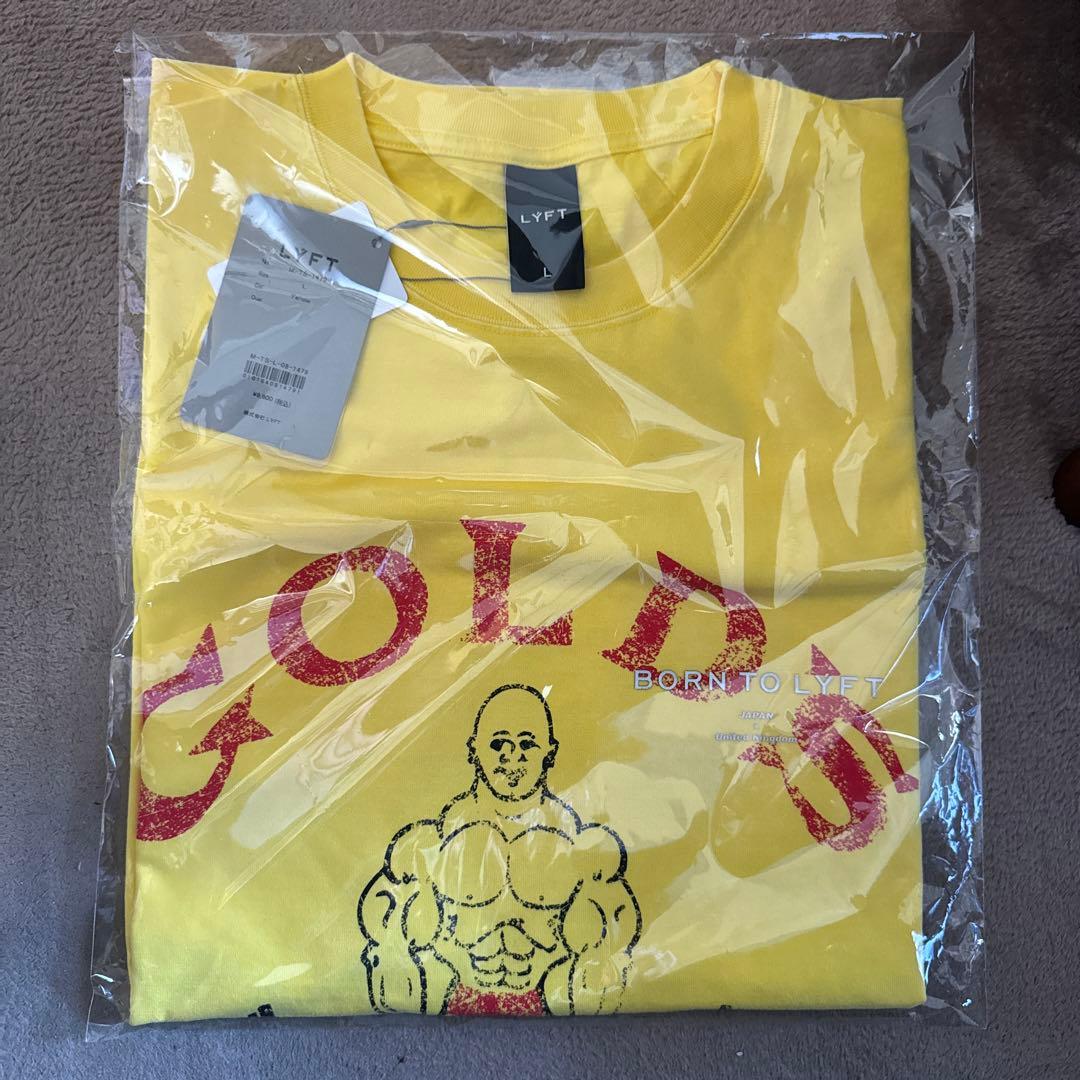 激レア　Lyft GOLD'S GYM Tシャツ ゴールドジム　Lサイズ