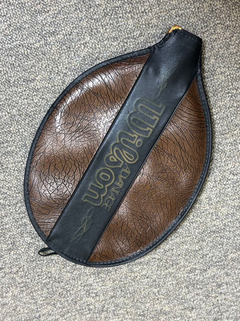 ★美品★レア★WILSON ADVANTAGE★木製テニスラケットケース★