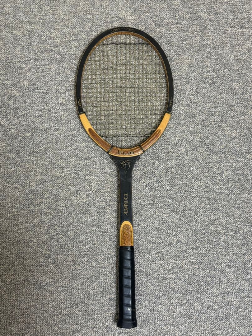 ★美品★レア★WILSON ADVANTAGE★木製テニスラケットケース★
