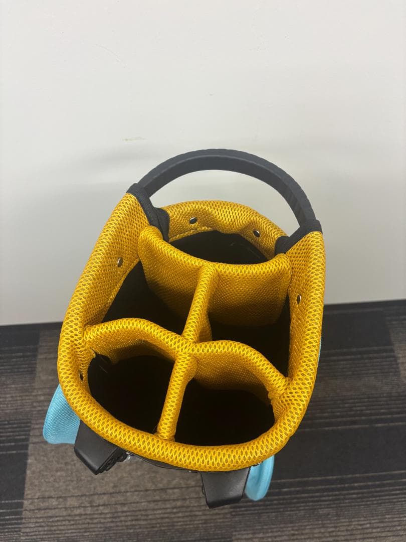 OUTDOOR PRODUCTS スタンド式キャディバッグ スカイブルー