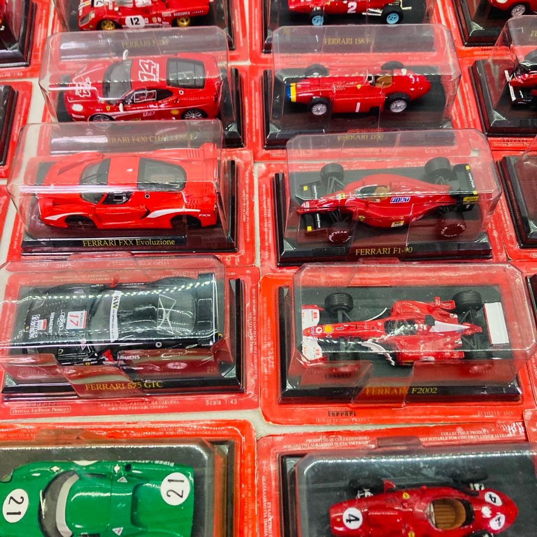 【71台大量まとめ★未開封】アシェットフェラーリコレクション　ミニカー　1/43