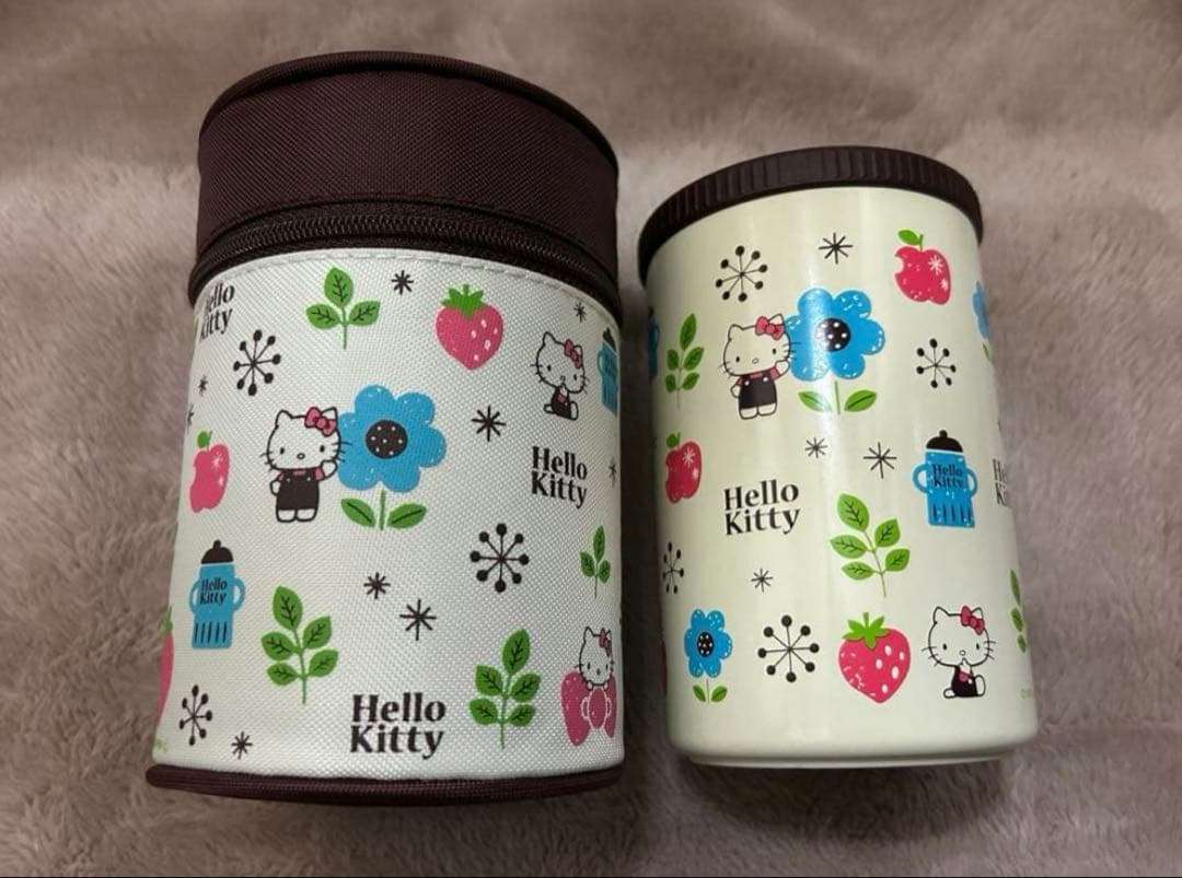 レア ハローキティ ステンレス スープ&ドリンクジャー 専用ケース付 キティ
