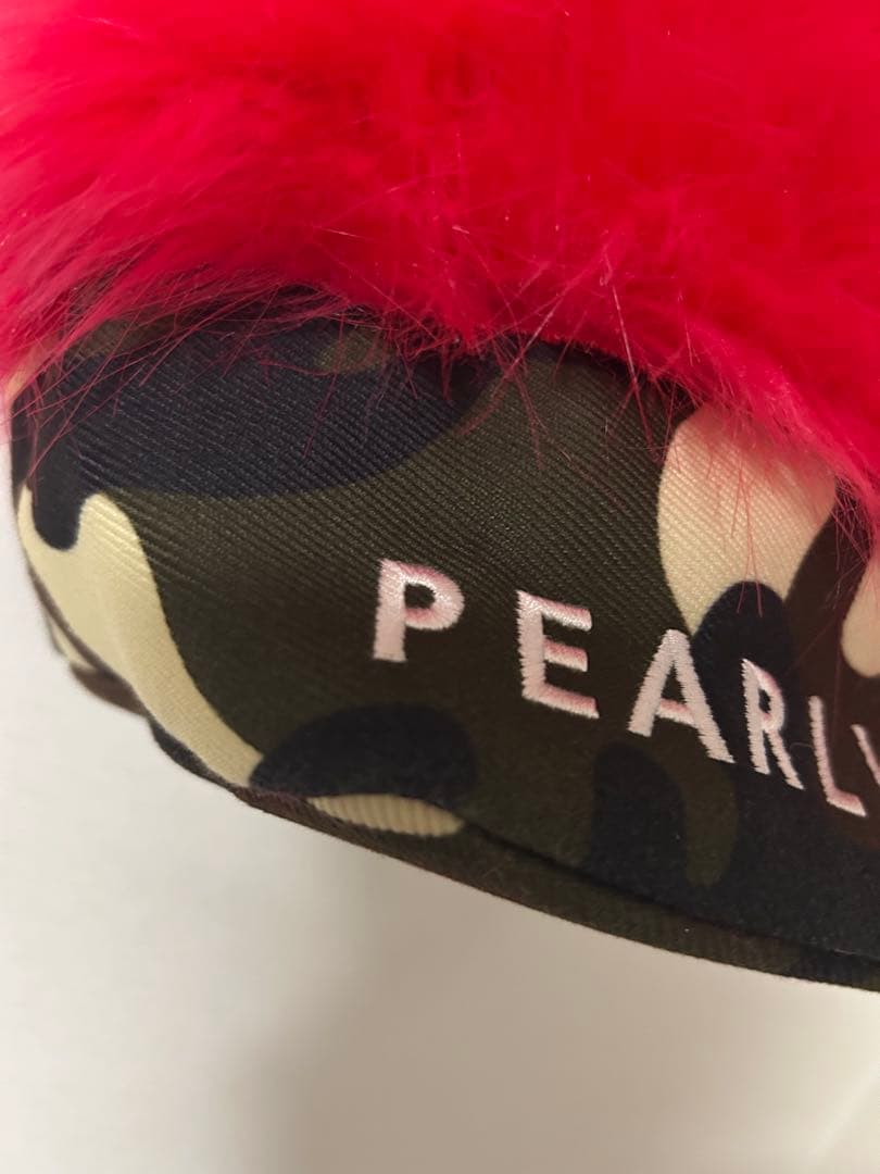 PEARLY GATES パーリーゲイツ カートバッグ ファー 迷彩 カモフラ柄
