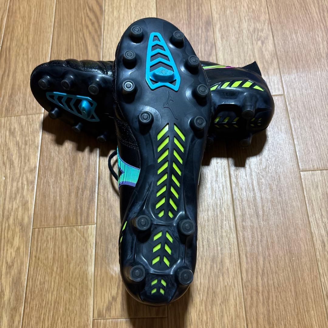 Mizuno サッカーシューズ スパイク ブラック/ブルー