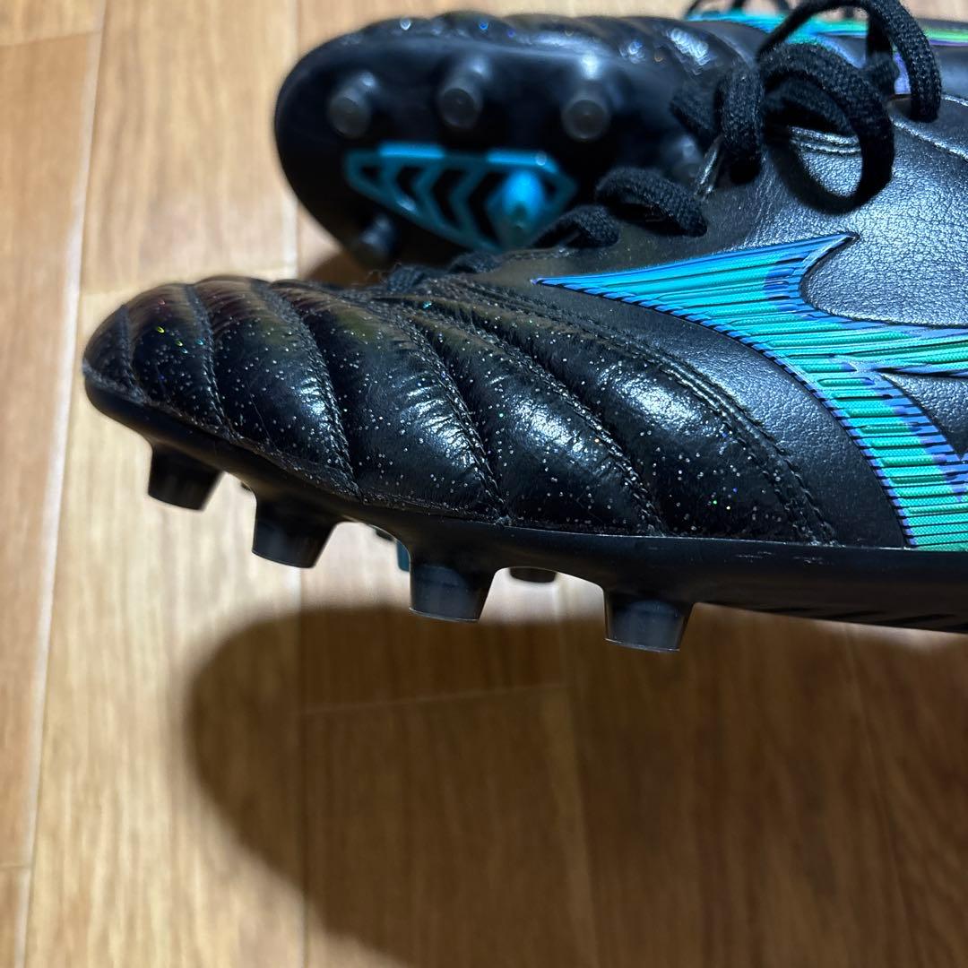 Mizuno サッカーシューズ スパイク ブラック/ブルー