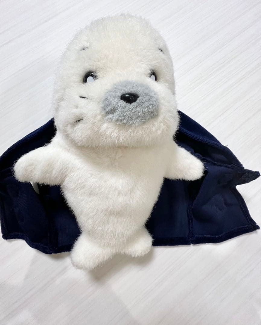 【少年アシベ】アザラシゴマちゃんダッフルコート　レトロぬいぐるみ