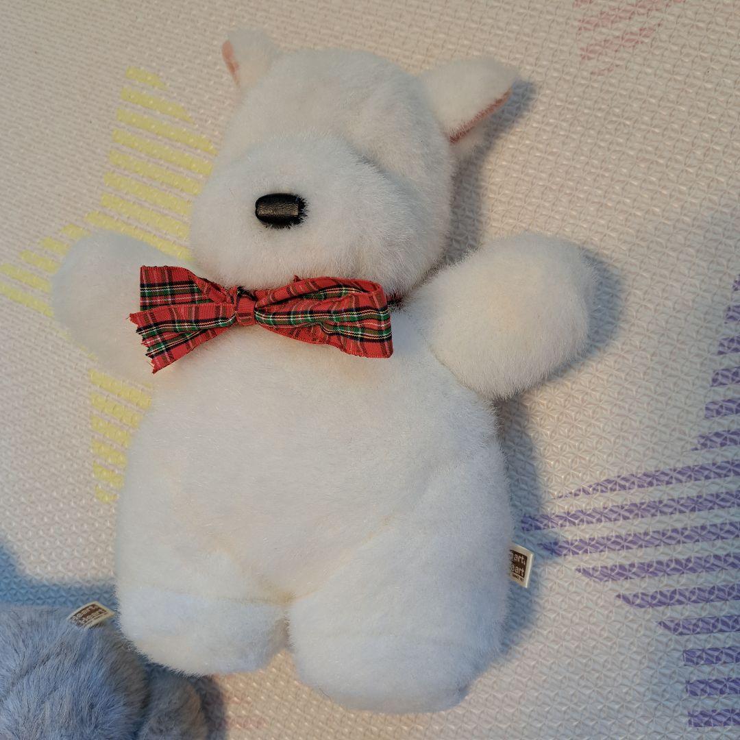 NAKAJIMA HEART&HEART 犬ぬいぐるみ 2点セット　昭和レトロ
