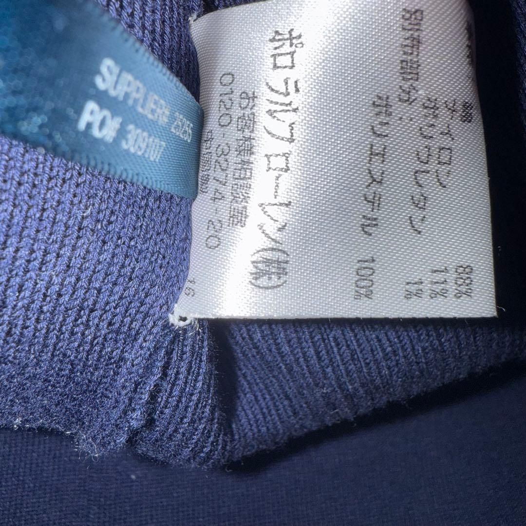 ラルフローレン ゴルフ ニット サテン ベスト M