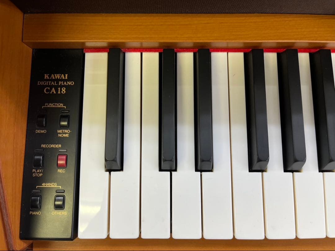 【木製鍵盤】KAWAI CA18C 2008年製 電子ピアノ 88鍵