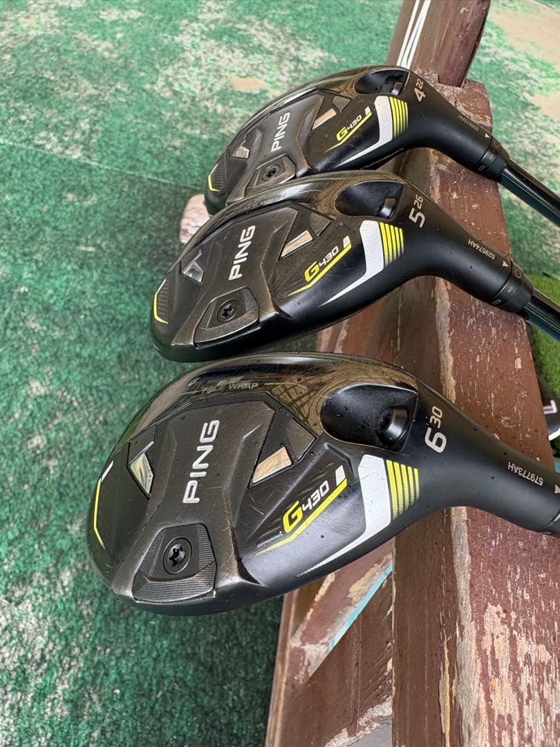 PING G430 4番５番 6番ハイブリッド　３本セット