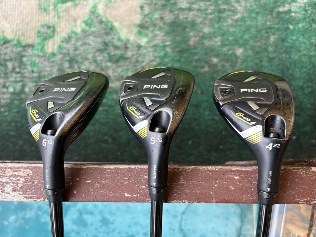PING G430 4番５番 6番ハイブリッド　３本セット