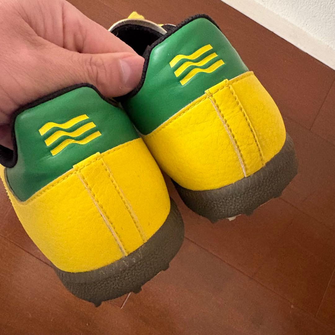 Adidas Samba サンバ イエロー ゴルフシューズ 25.5