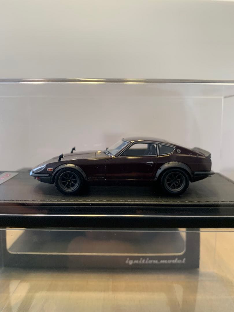 イグニッションモデル　1/43 フェアレディ　Z-G HS30 マルーン