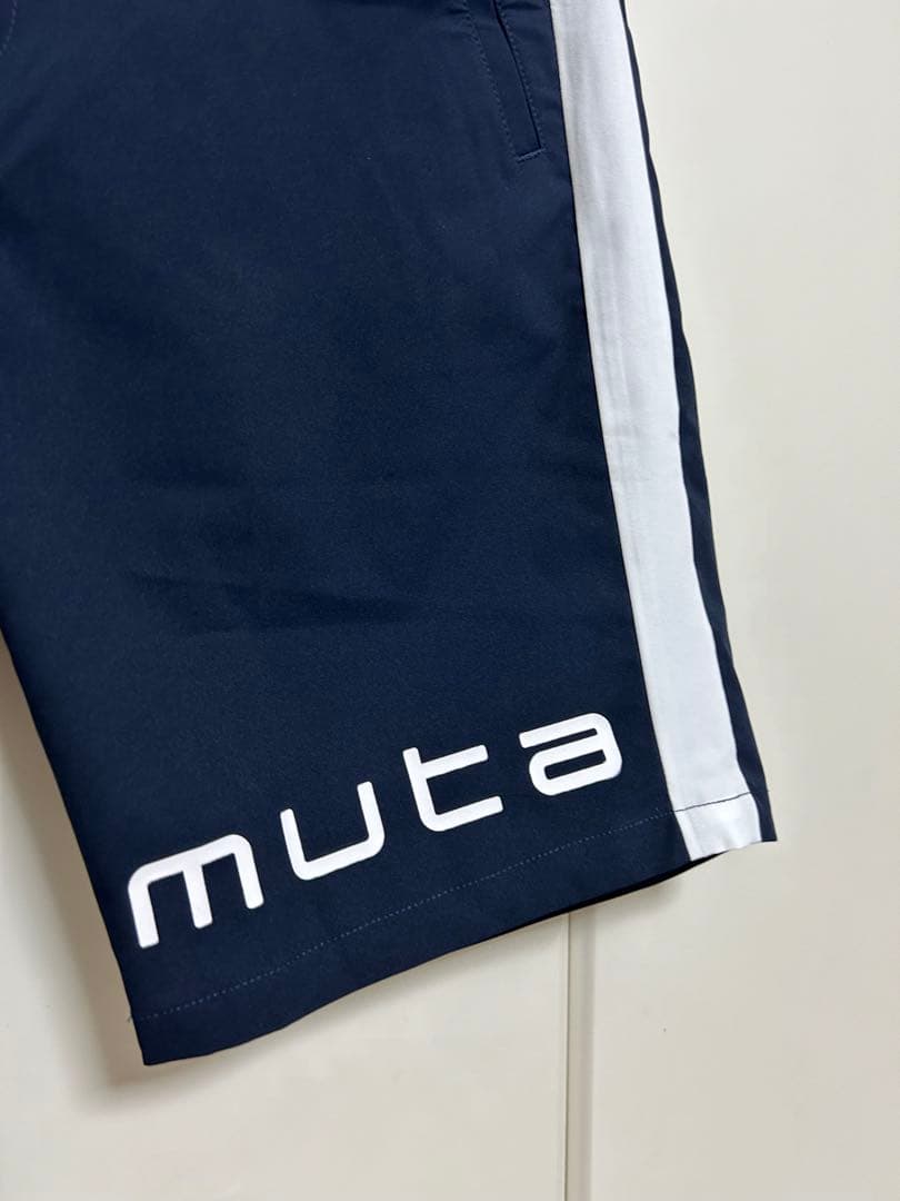 ムータマリン ネイビー ハーフパンツ 5 ポーチ付き☆