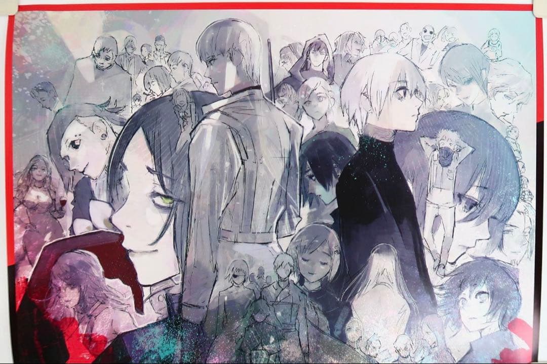 東京喰種　コレクションアートポスター　asphixia 特典　四枚
