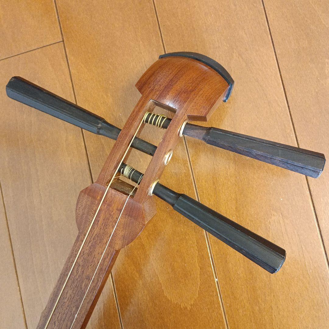 02 中棹　三味線本体
