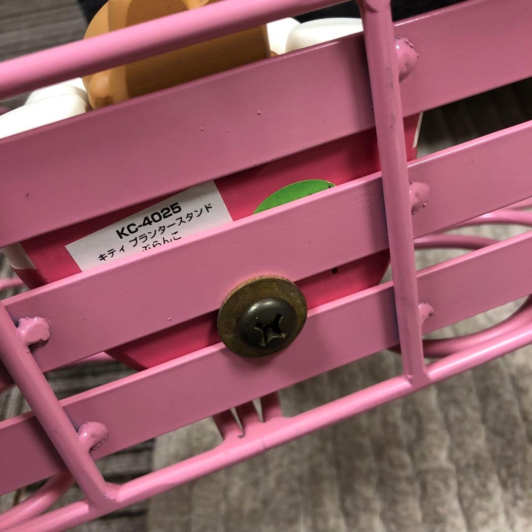 希少 ハローキティ プランタースタンド 加藤工芸 Sanrio 当時物