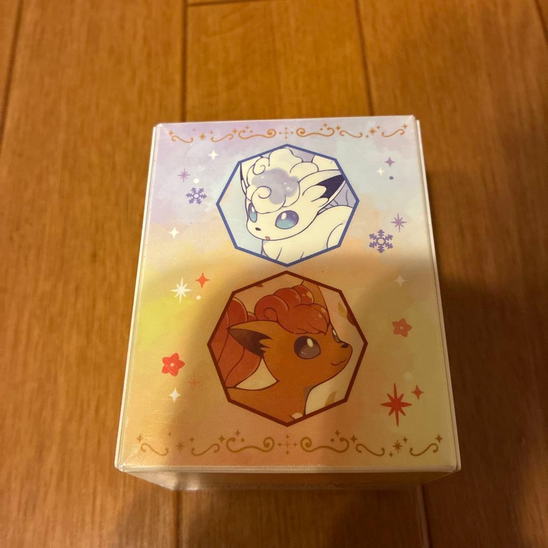ポケモンカード ロコン アローラロコン デッキケース デッキシールド