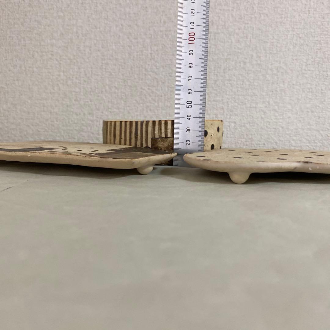 作家もの　プレート　器セット　ドット