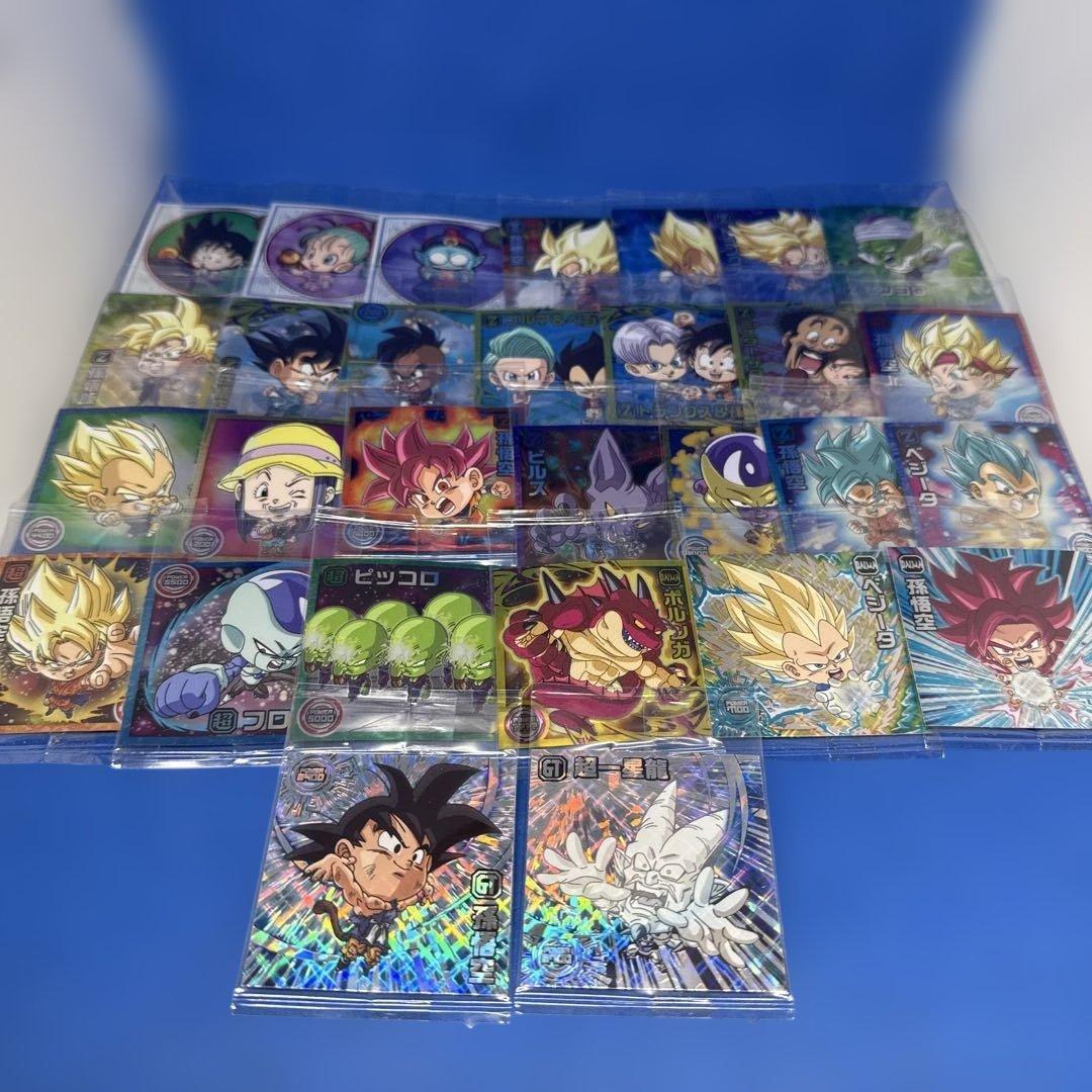 ドラゴンボール超戦士シールウエハース 超絶感謝の十周年 コンプ シークレット込み