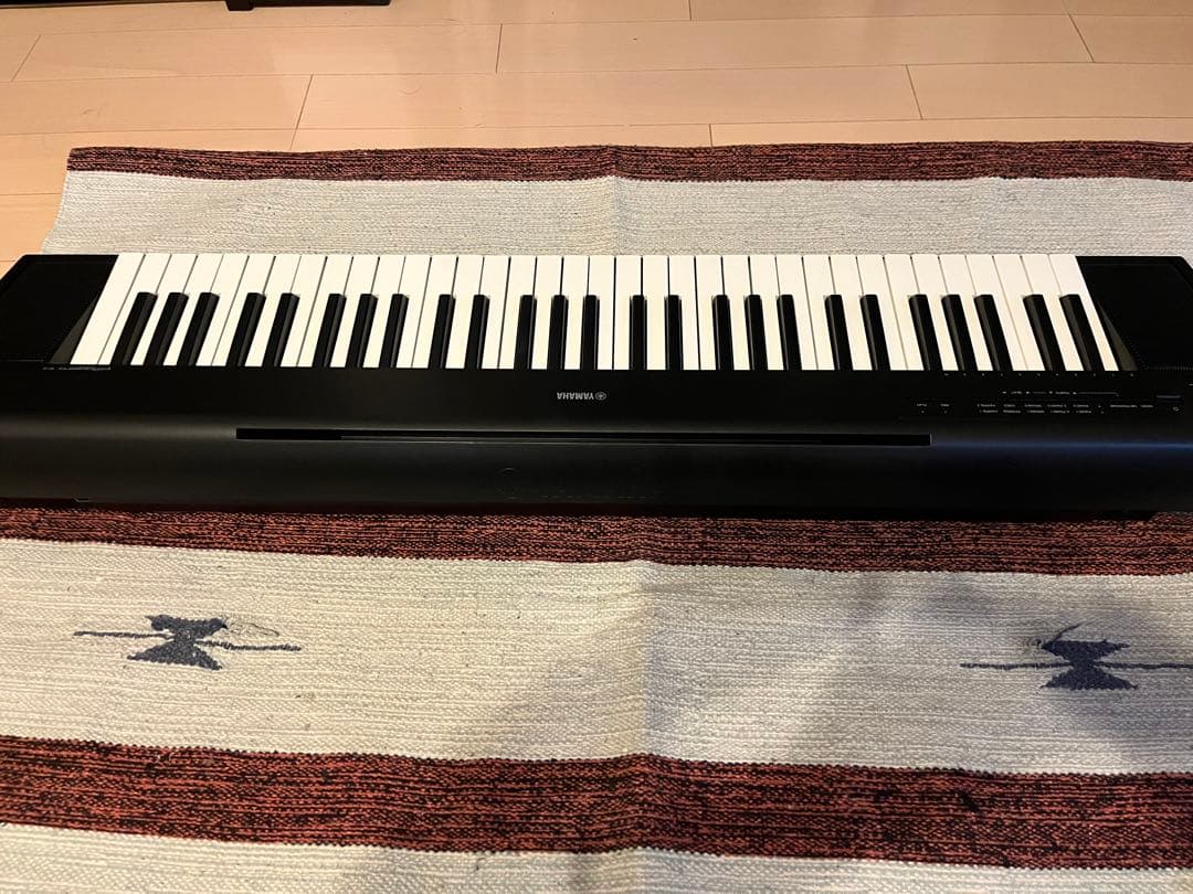 【美品】YAMAHA piaggero NP12B 電子キーボード +スタンド