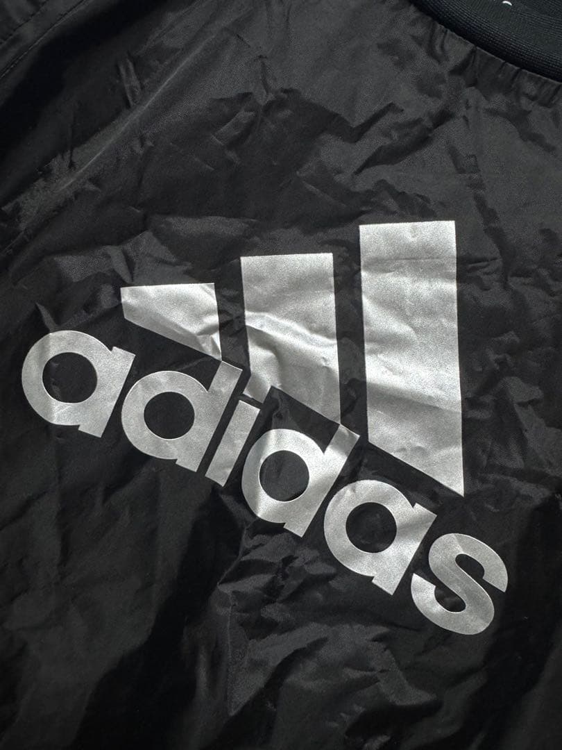 ほぼ未使用品 Adidas アディダス ナイロン ピステ セットアップ XS