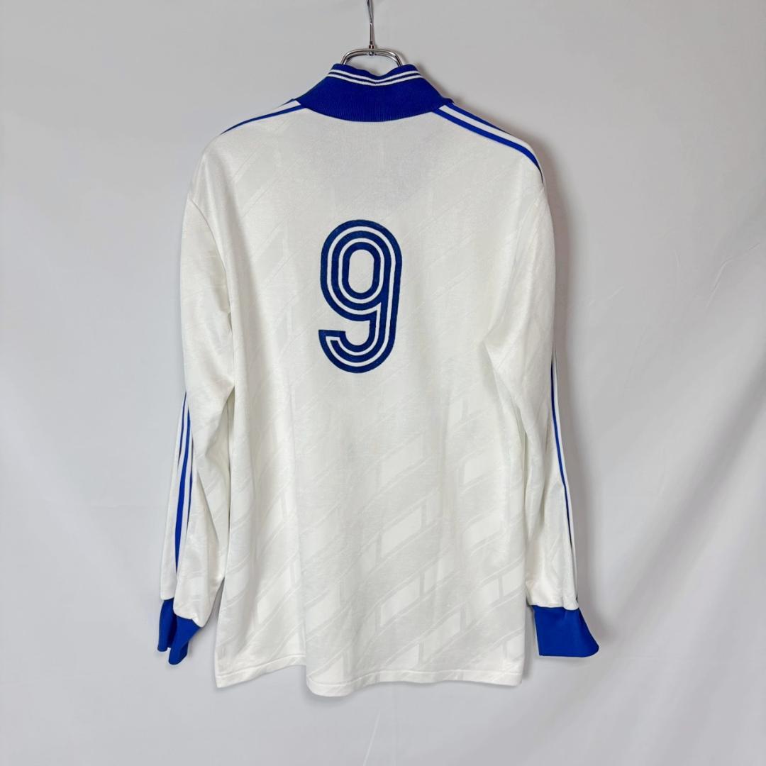 80s フランス製 adidas アディダス ゲームシャツ ロンT UK:XL