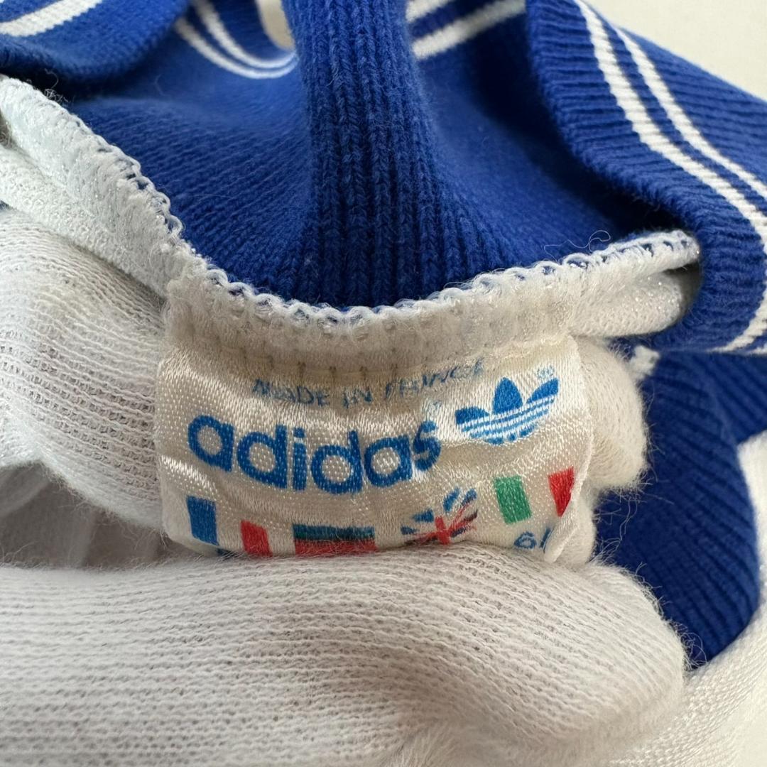 80s フランス製 adidas アディダス ゲームシャツ ロンT UK:XL