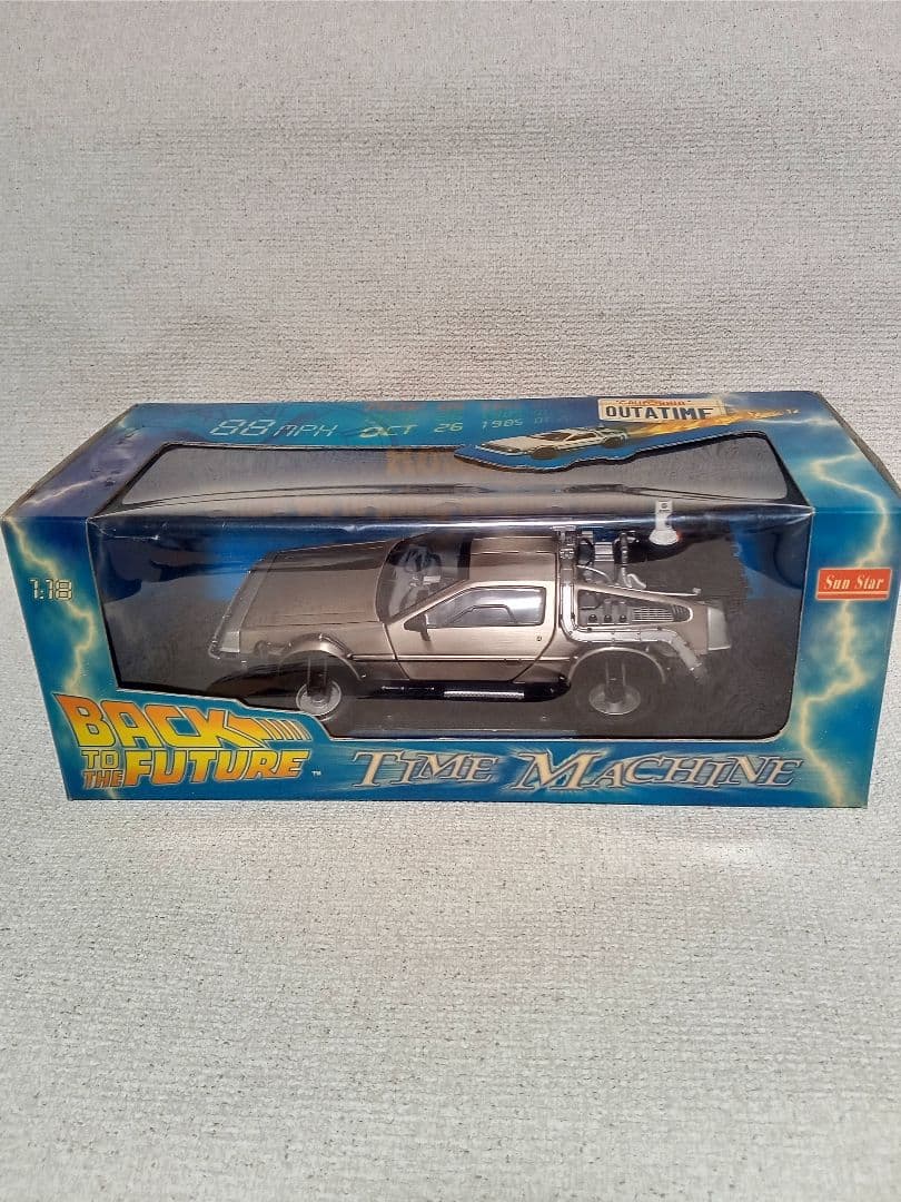 デロリアン part2 SUNSTAR 開封品 バック・トゥ・ザ・フューチャー