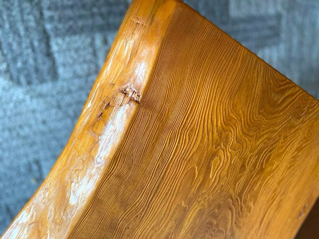 秋田杉 1枚板 座卓 テーブル ちゃぶ台　和室　天然木 ビンテージ　希少