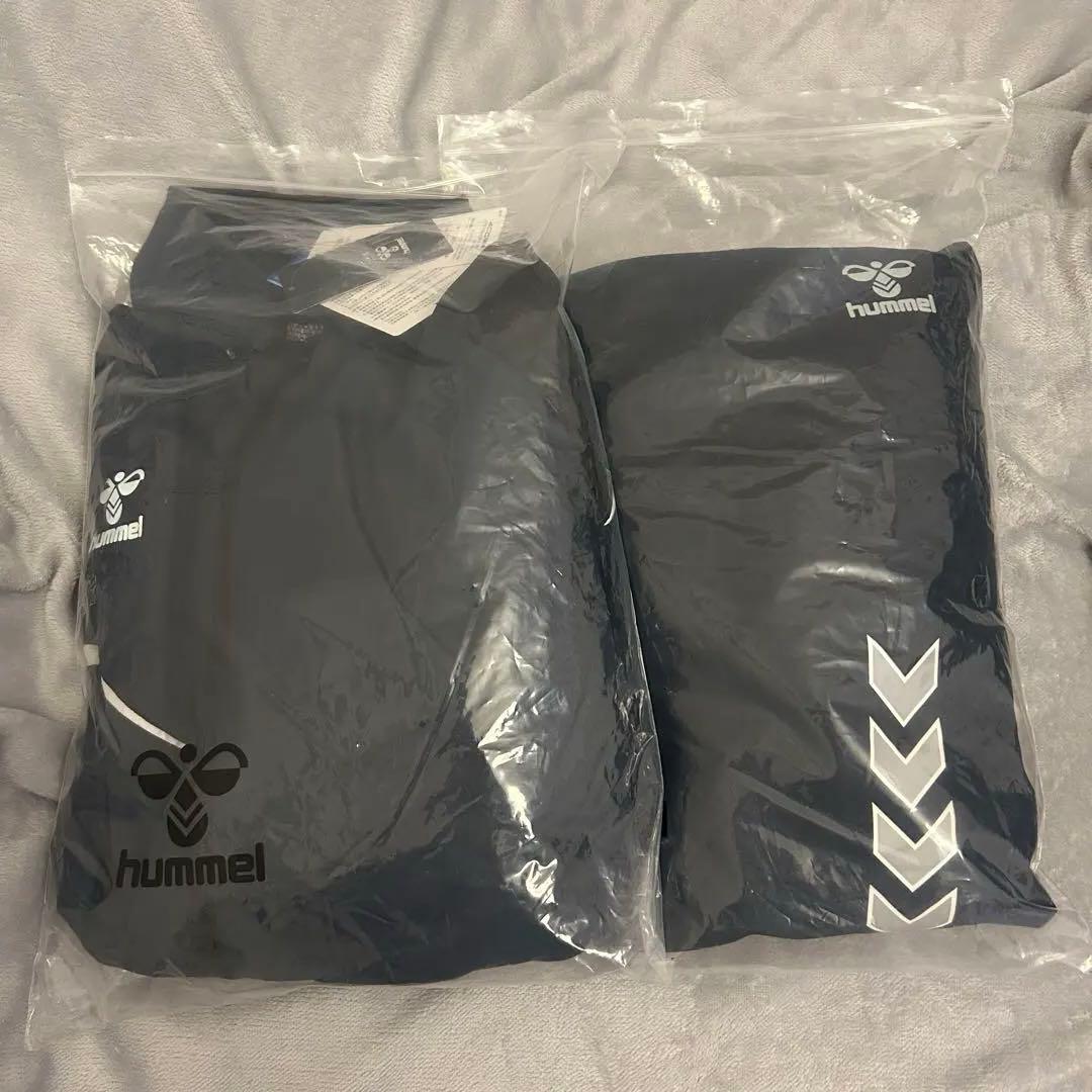 【新品・未使用】HUMMEL ヒュンメル ウィンドブレーカー 上下 メンズＬ