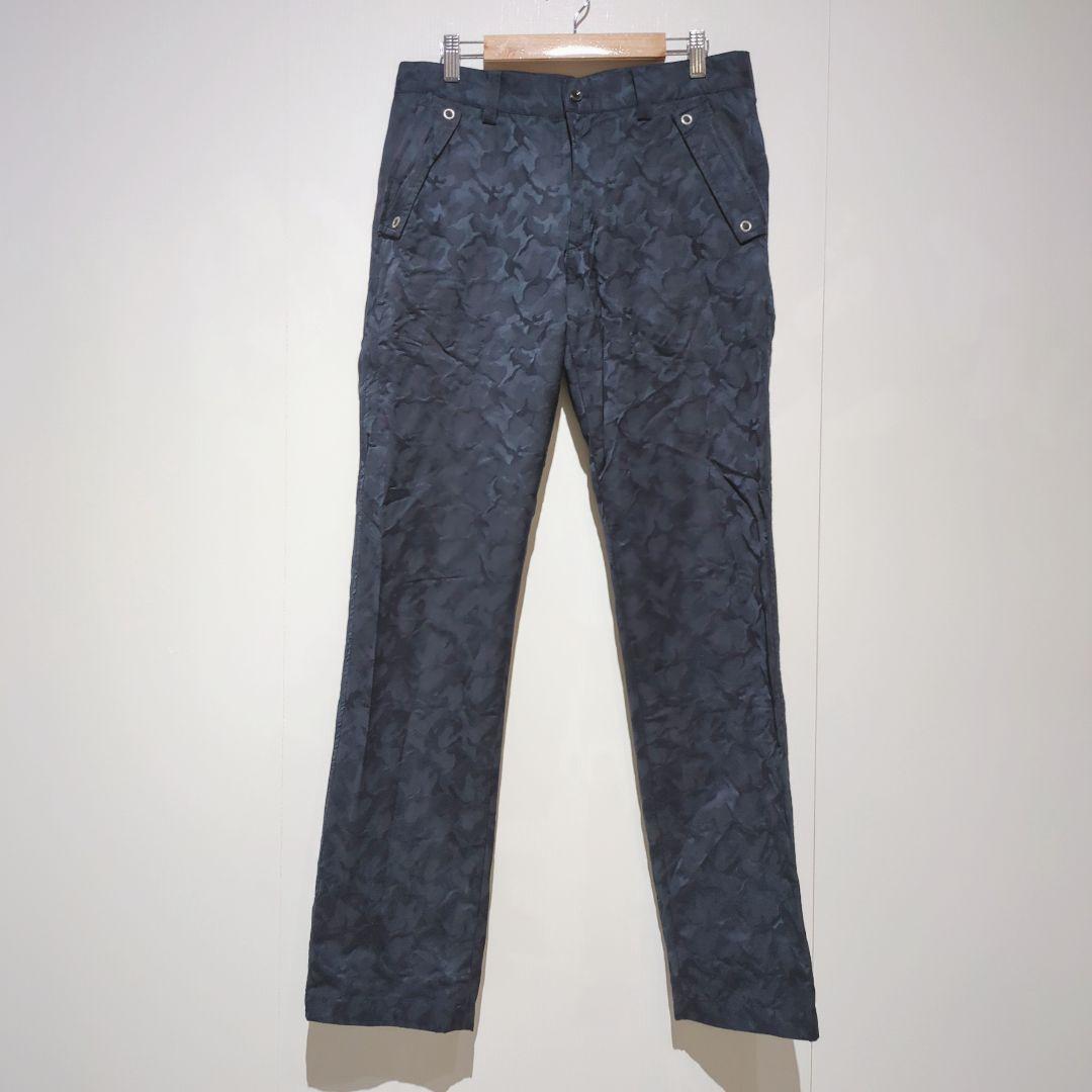 BEAMS GOLF カモフラジャカードパンツ 44 ネイビー