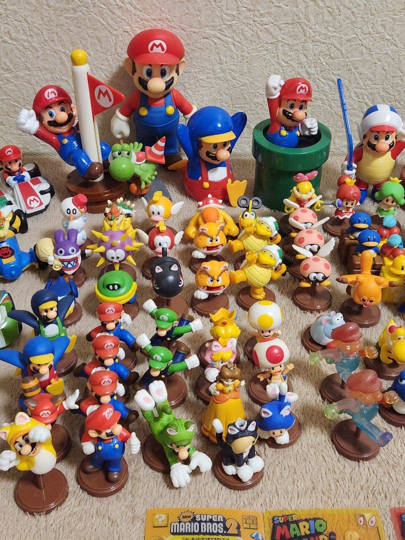 マリオフィギュア　1式
