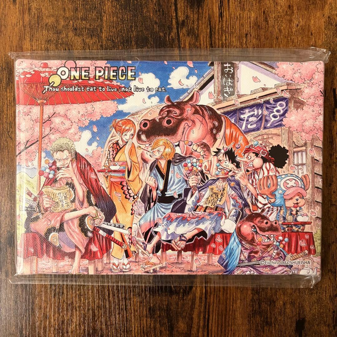 ワンピース フルカラーアートボード ジャンプショップ 連載20周年記念　花見