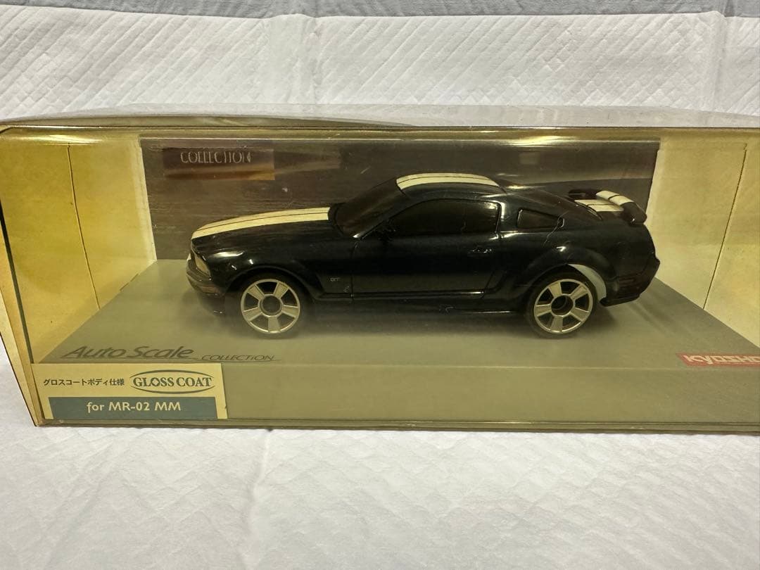 KYOSHO Auto Scale 1/64 黒白ストライプ