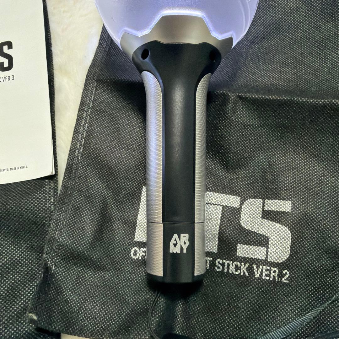 BTS OFFICIAL LIGHTSTICK VER.2 VER.3 アミボム