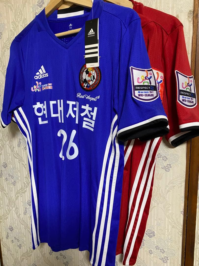 激レア 韓国WKリーグ 仁川現代製鉄レッドエンジェルス 選手支給品・未使用