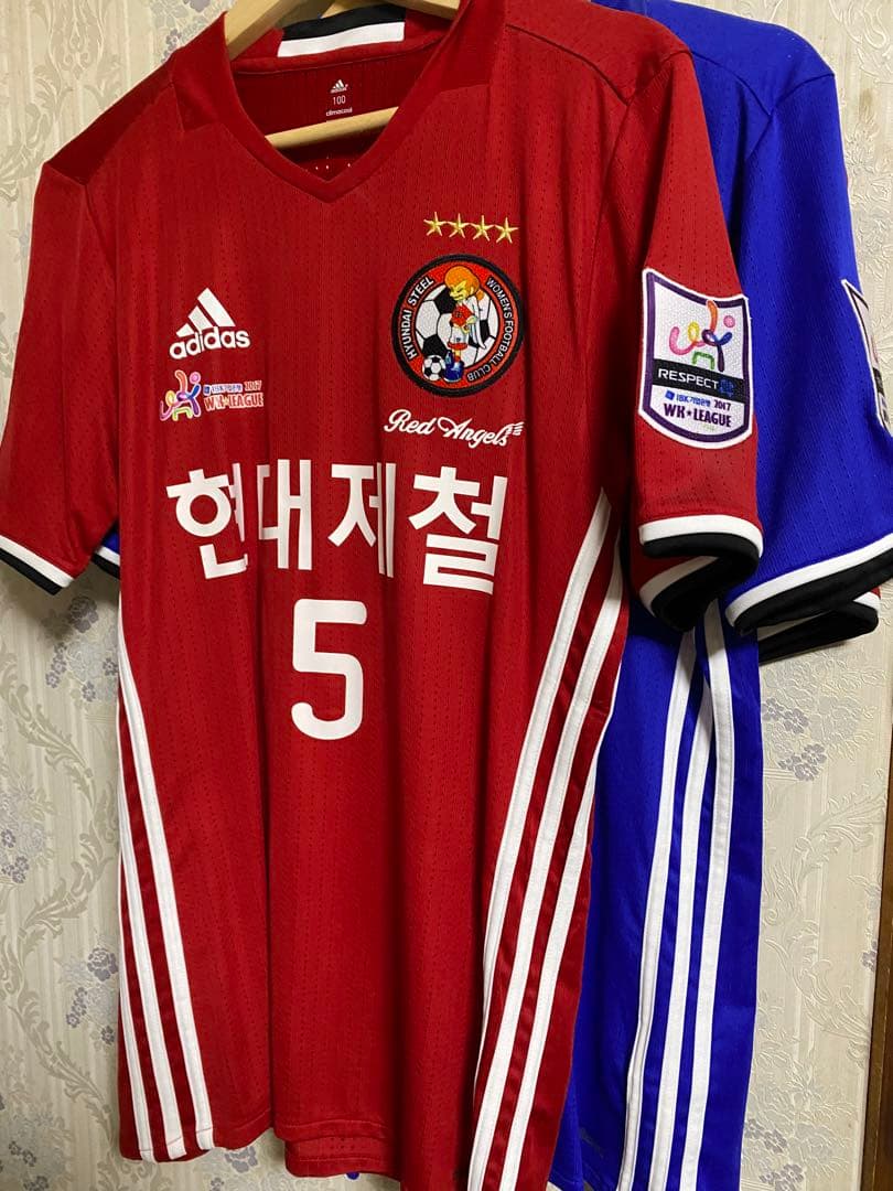 激レア 韓国WKリーグ 仁川現代製鉄レッドエンジェルス 選手支給品・未使用