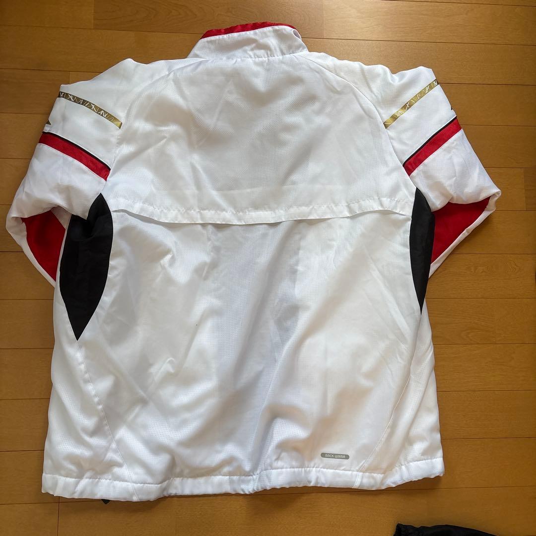 アシックス　ウェア上下　シャカシャカ　Lサイズ　防寒