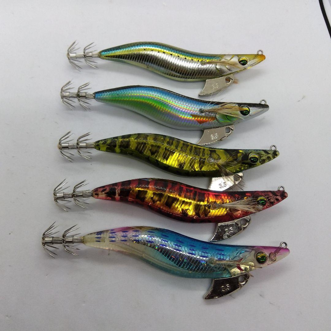 ダイワ エメラルダスヌード 3.5号 中古エギ 10個セット