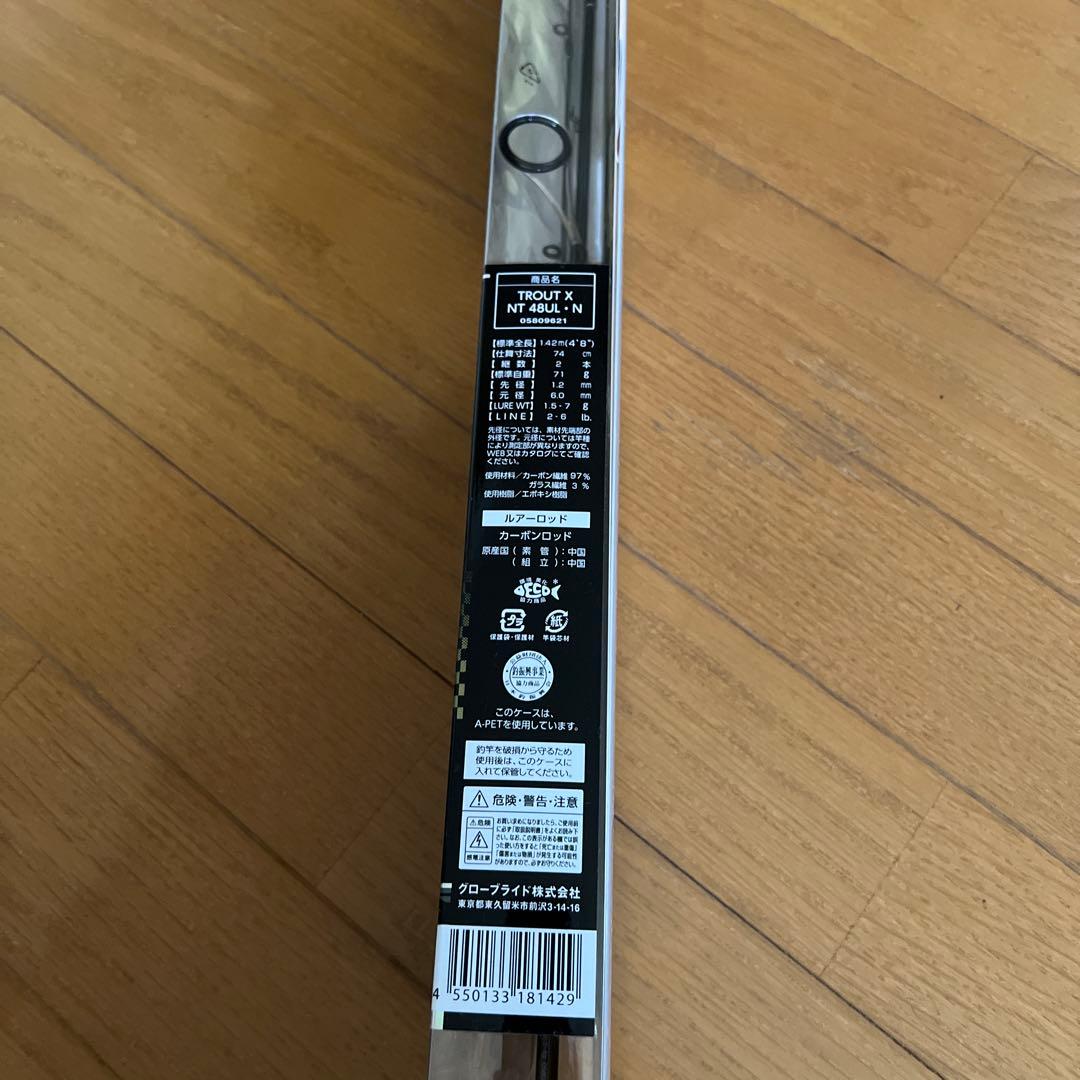 ロッド Daiwa Trout X NT 48UL-N
