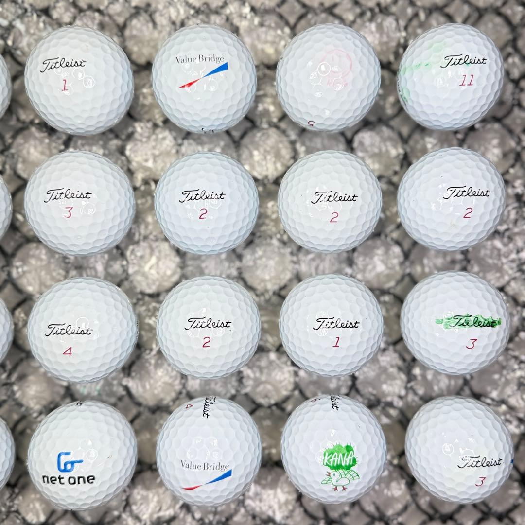 ロストボール タイトリスト PRO V1X Sランク 20球 15 おまけティ付