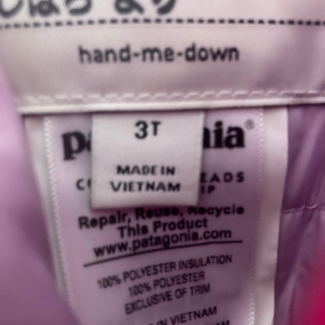 patagonia スキーウェア 子ども用 上下、手袋セット
