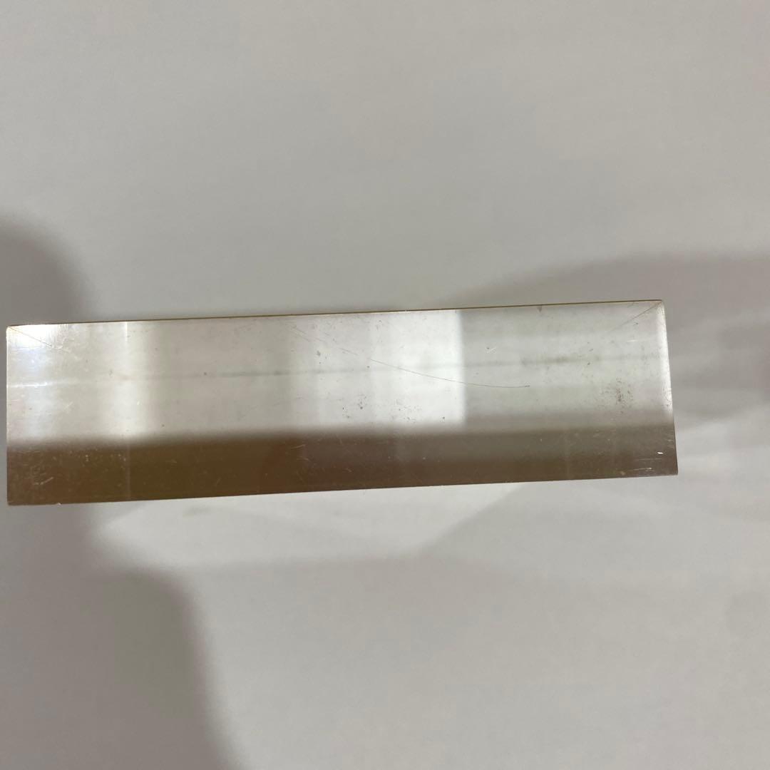 クリスタル クスリエ クリスタルキューブ 幾何学アート 輪宝 75mm