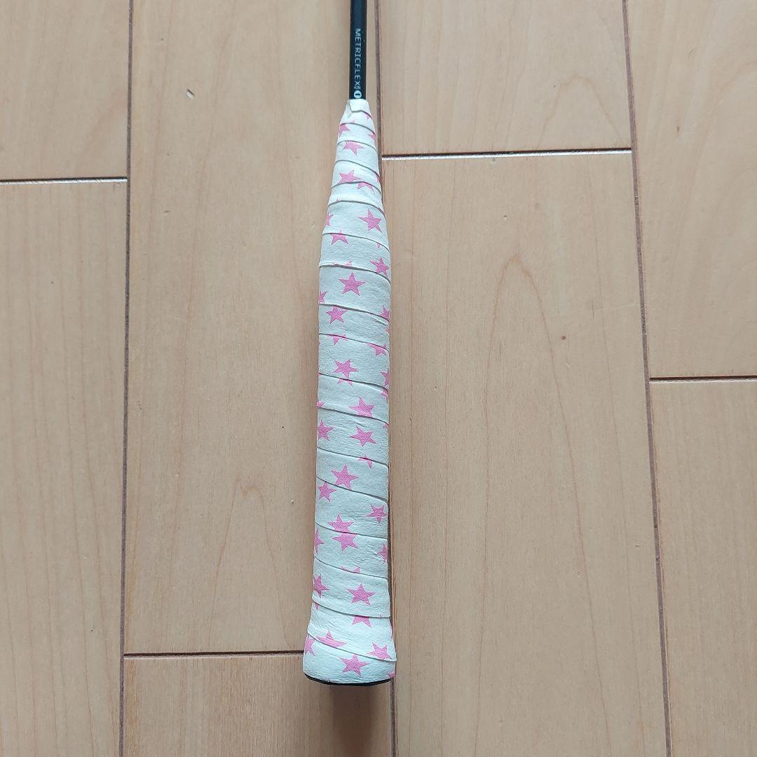 【美品】Babolat バボラバドミントンラケット 5U　ピンク