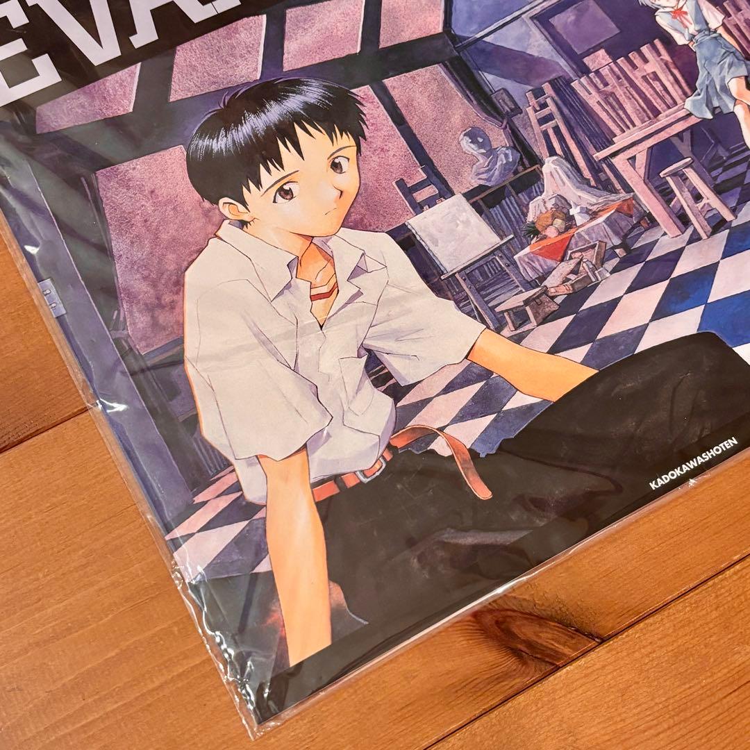 【未使用品】新世紀エヴァンゲリオン 1997年版 カレンダー 貞本義行描き下ろし